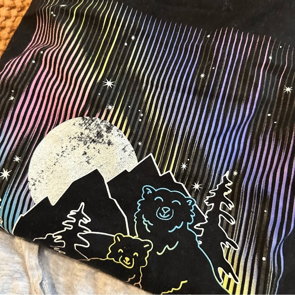 Old Navy Kids Long Sleeve Tees BUNDLE large  - White, Black, Red, Teal - Picture 7 of 8